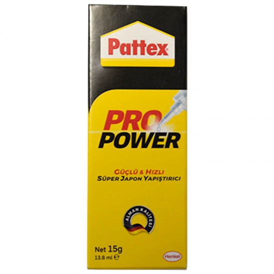 PATTEX 1723117 SÜPER JAPON YAP PRO POWER 15GR