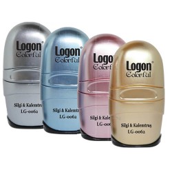 LOGON 0062B SİLGİLİ KALEMTRAŞ 4 RENK