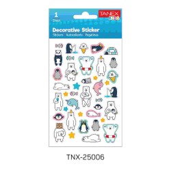 TANEX TNX-25006 BUZ DEVRİ SERİSİ ETİKETİ 5 AD