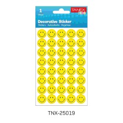 TANEX TNX-25019 GÜLEN YÜZLER SERİSİ ETİKETİ 5 AD.