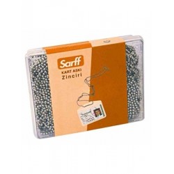 SARFF 15323057 KART ASKI ZİNCİRİ 75CM 100LÜ