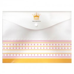 MORNİNG 356 A4 ÇIT ÇIT DOSYA VINTAGE LABEL RAİNBOW