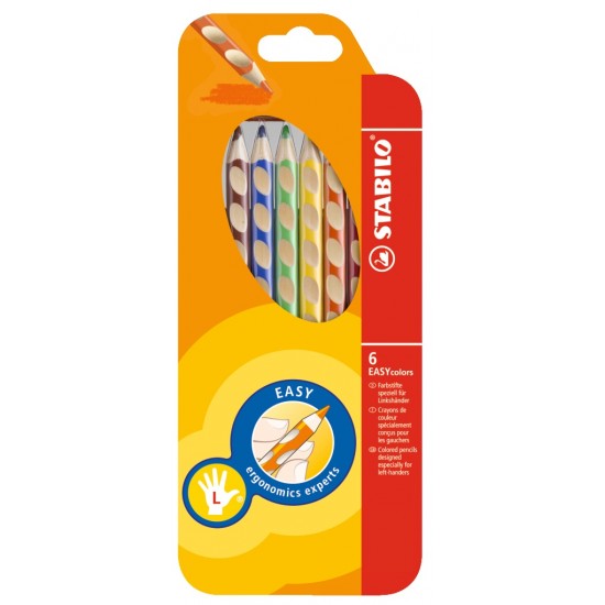 STABİLO EASYCOLORS 6 RENKLİ SET SOL EL 331/6