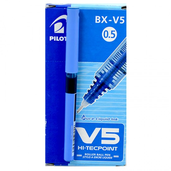 PILOT V5 İĞNE UÇ ROLLER KALEM 05MM MAVİ