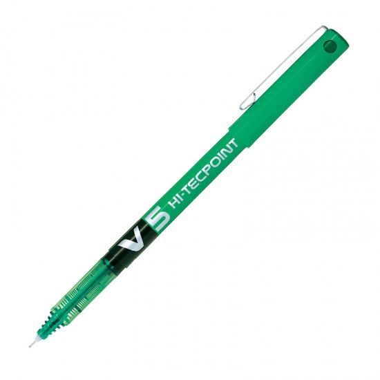 PILOT V5 İĞNE UÇ ROLLER KALEM 05MM YEŞİL