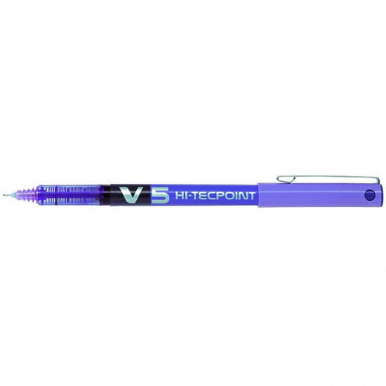 PILOT V5 İĞNE UÇ ROLLER KALEM 05MM MOR