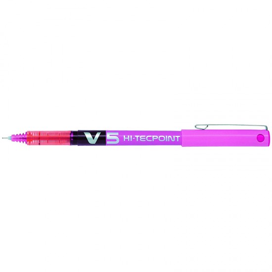 PILOT V5 İĞNE UÇ ROLLER KALEM 05MM PEMBE