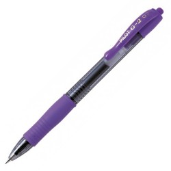 PILOT G2 JEL ROLLER KALEM 07MM MOR