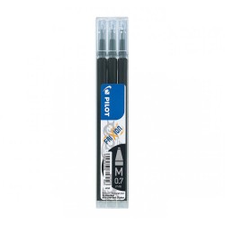 PILOT FRIXION BALL 07MM SİYAH YEDEK 3LÜ SET