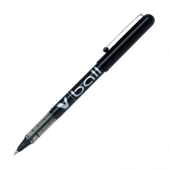 PILOT VB10-B V-BALL ROLLER 1.0MM SİYAH