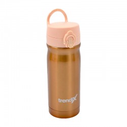 UMİX TRENDIX ÇELİK MATARA 350ML PASTEL TURUNCU U1800-PT