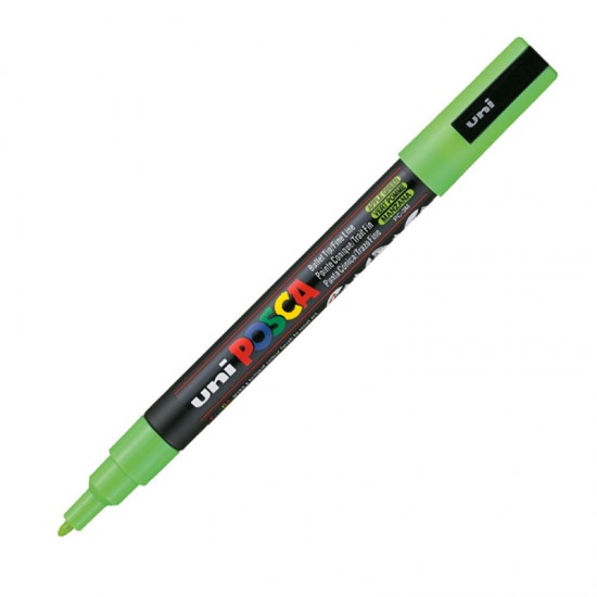 UNİ PC-3M POSCA POSTER MARKÖRÜ ELMA YEŞİLİ