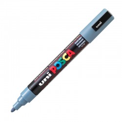 UNİ PC-5M POSCA POSTER MARKÖRÜ KURŞUN GRİ