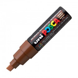 UNİ PC-8K POSCA SU BAZLI POSTER MARKÖRÜ MET.GÜMÜŞ