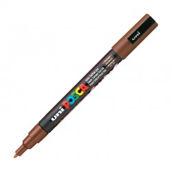 UNİ PC-3M POSCA POSTER MARKÖRÜ KAHVERENGİ