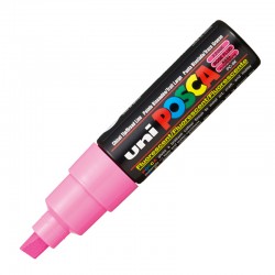 UNİ PC-8K POSCA SU BAZLI POSTER MARKÖRÜ F.PEMBE