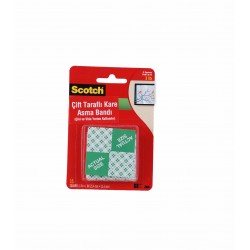 SCOTCH 111 ÇİFT TARAFLI BANT 2,5X2,5CM 0080-5496-5