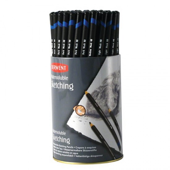 DERWENT 34344 WATERSOLUBLE SKETCHİNG 72Lİ