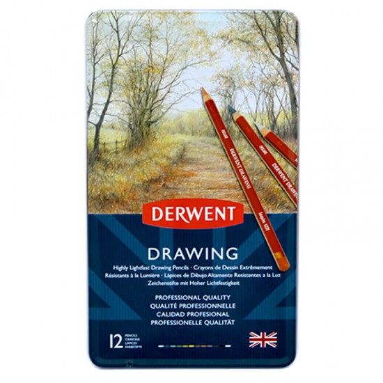 DERWENT DW0671 DRAWİNG TENEKE KT 12Lİ