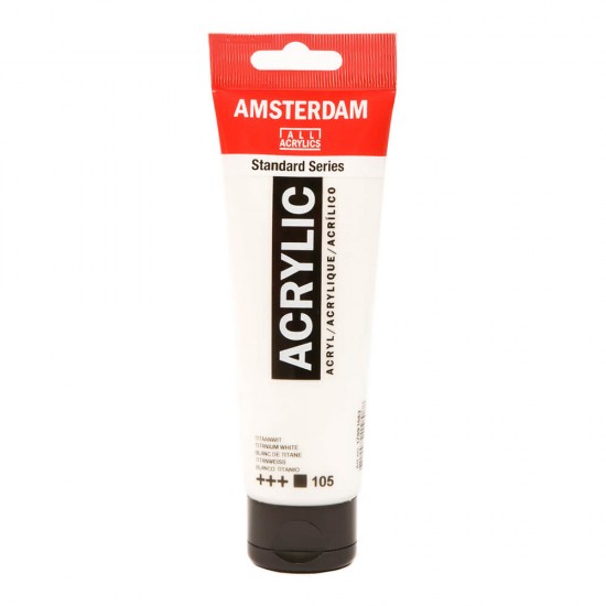 AMSTERDAM 91052 AKRİLİK BOYA 120 ML TİTANİUM