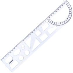 YILDIZLAR KOD:006 GEOMETRİK ŞABLON CETVELİ 30CM