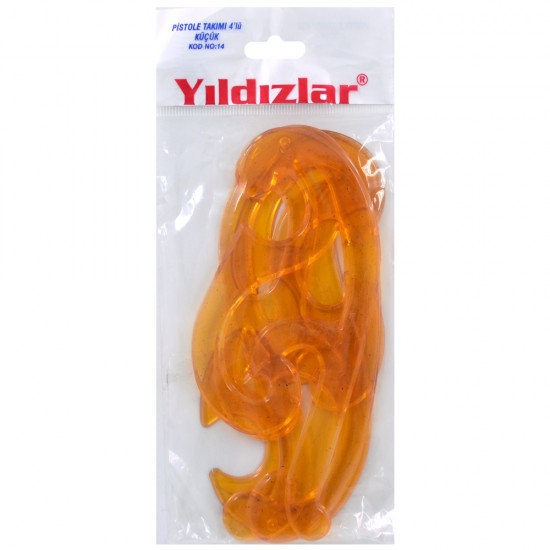 YILDIZLAR KOD:014 PİSTOLE 4LÜ KÜÇÜK